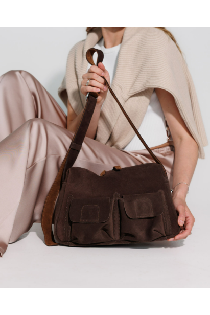 Сумка колір шоколад