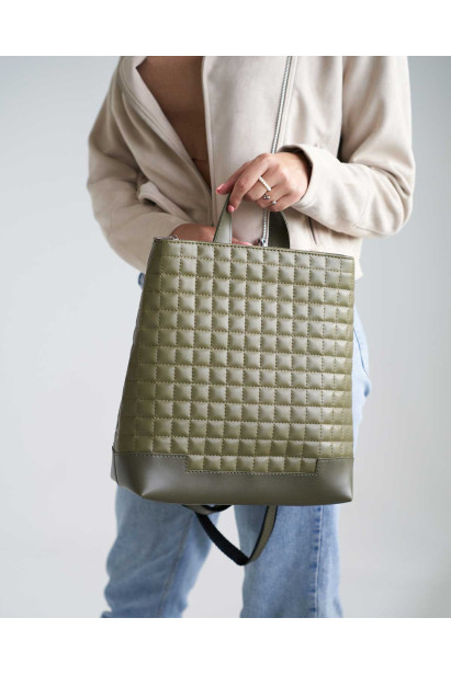 Жіночий рюкзак оливковий