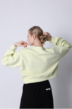 Брюки-палацо жіночі 46-50 моко (82686S) - фото 7