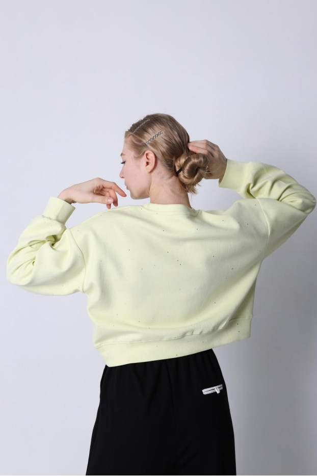 Брюки-палацо жіночі 50-54 чорні (82686blM) - фото 8