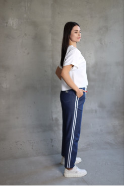 Футболка трикотажна Cлоник 46-50 молочна (816026) - фото 3