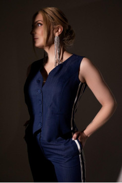 Костюм джинсовий 46-48 синій (5903-38) - фото 7