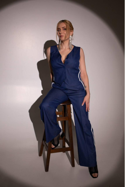 Костюм джинсовий 44-46 синій (5903-36)