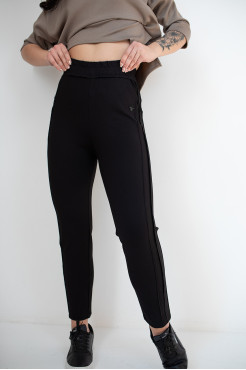 Брюки жіночі класичні 52-54 чорні (026XXXXL) - фото 4