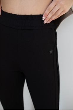 Брюки жіночі класичні 46-48 чорні (026L) - фото 2