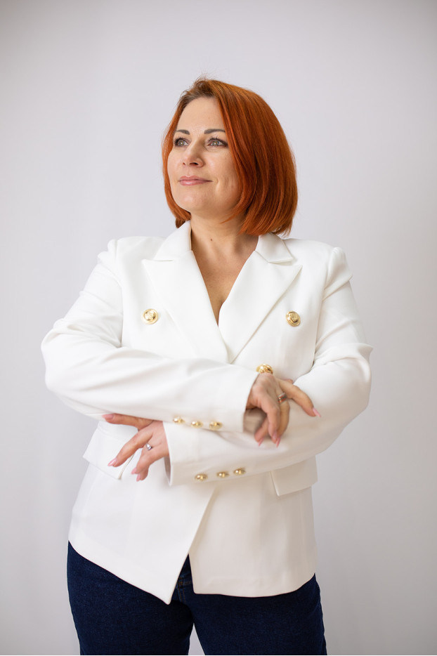 Піджак жіночий 50 білий (19143w50) - фото 2