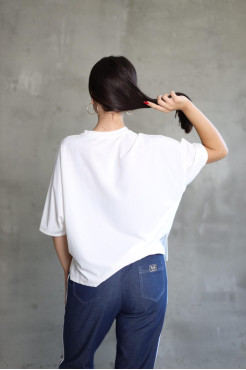 Футболка трикотажна 50-56 молочна (816100m) - фото 10