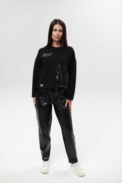 Свитшот женский MK 46-48 черный (82323S)