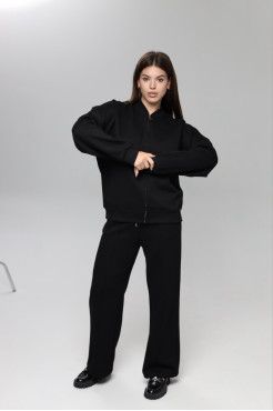 Костюм двійка жіночий 48-50 чорний (85063blM) - фото 1