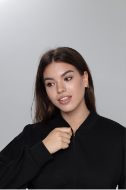 Костюм двійка жіночий 48-50 чорний (85063blM) - фото 5