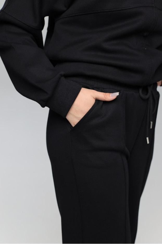 Костюм двійка жіночий 48-50 чорний (85063blM) - фото 8