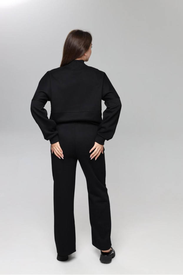 Костюм двійка жіночий 48-50 чорний (85063blM) - фото 10