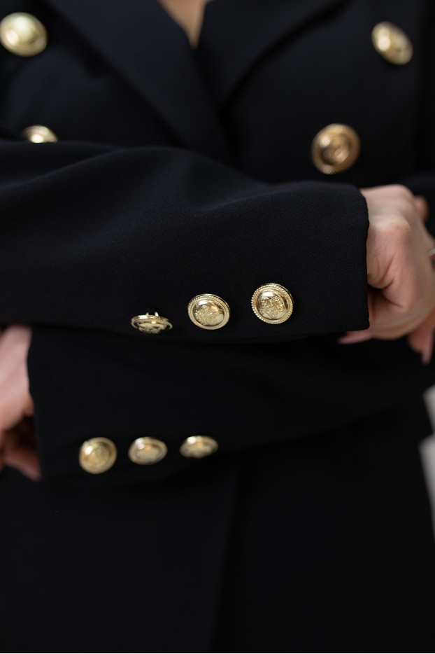 Піджак жіночий 52(48) чорний (19143bl50) - фото 4