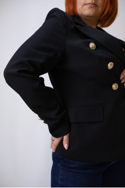 Піджак жіночий 52(48) чорний (19143bl50) - фото 7