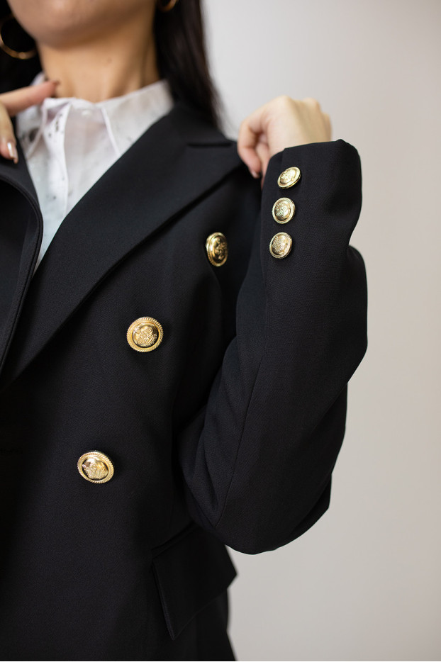 Піджак жіночий 52(48) чорний (19143bl50) - фото 10