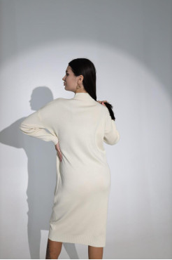 Сукня трикотажна в'язана 46-54 молочна (82272m) - фото 2