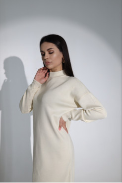 Сукня трикотажна в'язана 46-54 молочна (82272m) - фото 9