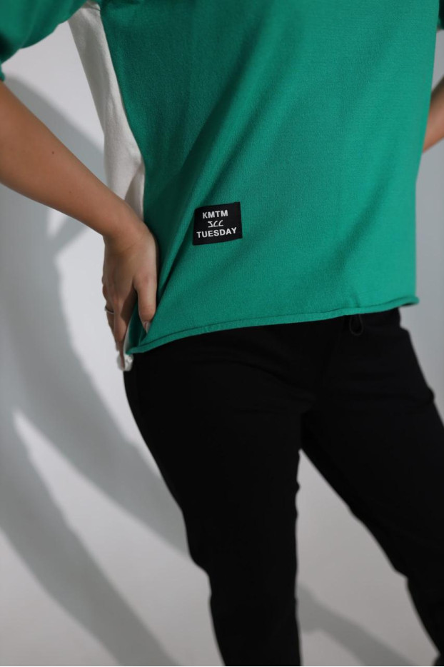 Кофтинка жіноча 46-52 зелена (011-5gr) - фото 3