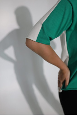 Кофтинка жіноча 46-52 зелена (011-5gr) - фото 4