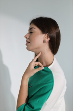 Кофтинка жіноча 46-52 зелена (011-5gr) - фото 6