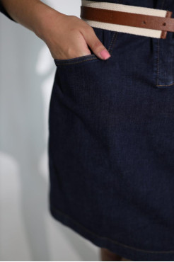 Сукня джинсова 46 синя (6533-40) - фото 5