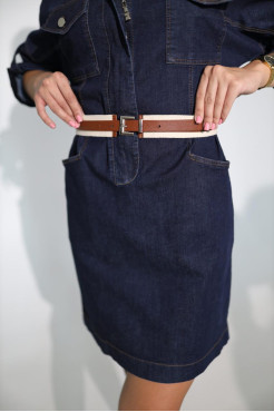 Сукня джинсова 46 синя (6533-40) - фото 6