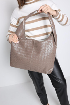 Сумка жіноча плетена МК моко (0246m) - фото 1