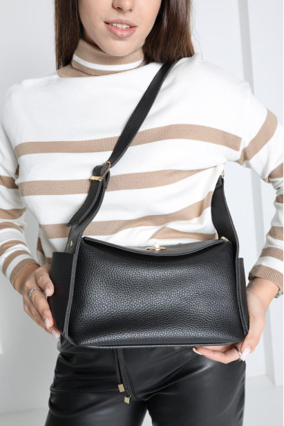 Сумка жіноча маленька МК чорна (0250)