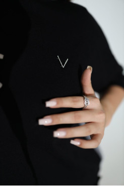 Кофтинка жіноча 46-52 чорна (011-5bl) - фото 5