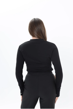 Лонгслів МК 44-46 чорний (0999blS) - фото 3