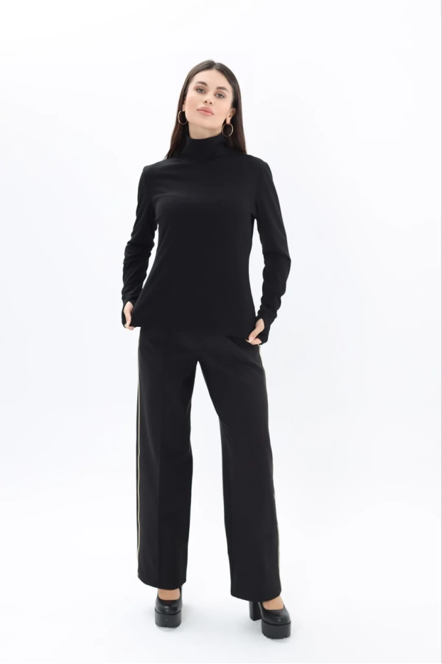 Гольф МК 46-48 чорний (0899blM) - фото 1