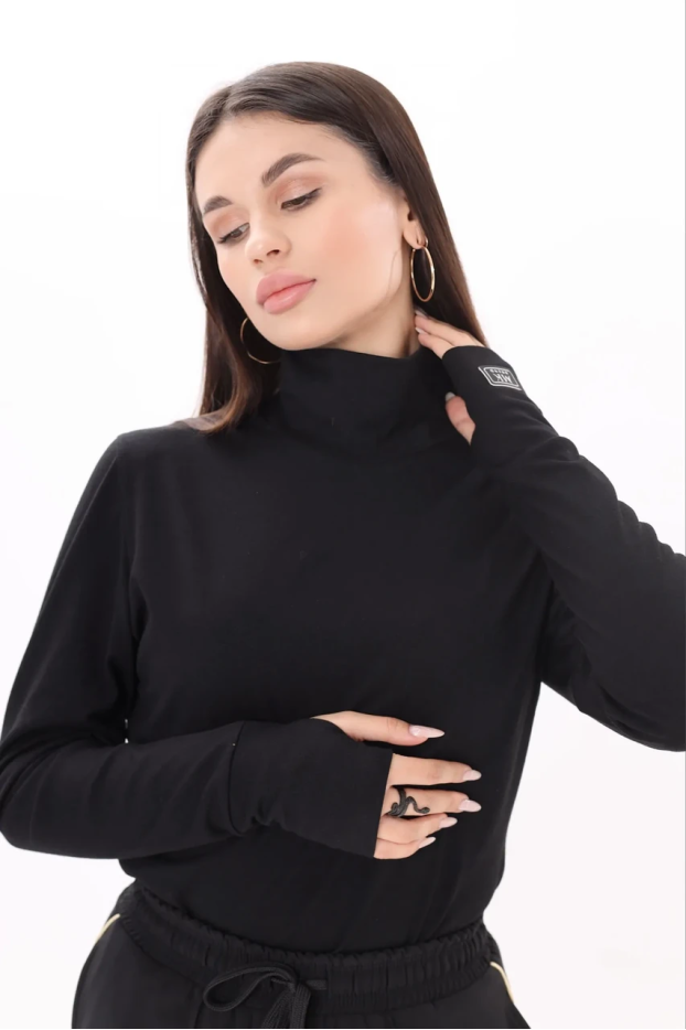 Гольф МК 46-48 чорний (0899blM) - фото 4