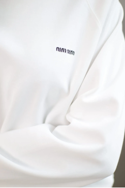 Лонгслів жіночий 46-52 білий (86206) - фото 6