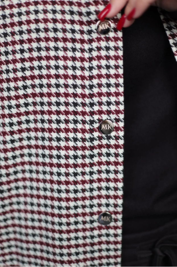 Куртка-бомбер жіноча МК 48-50 гусяча лапка (2727S) - фото 4