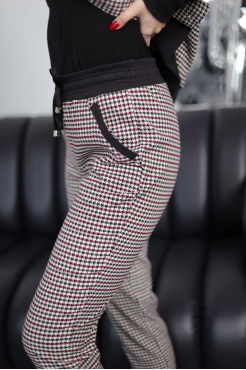 Брюки жіночі 50-52 гусяча лапка (2727XL) - фото 3