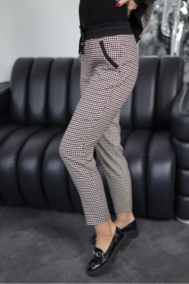 Брюки жіночі 50-52 гусяча лапка (2727XL) - фото 4