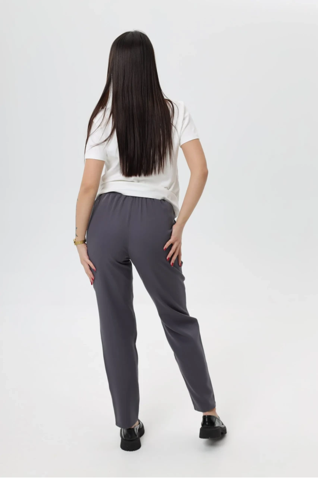 Брюки жіночі зі стрілкою MK 48-50 графіт (1099/1M) - фото 3