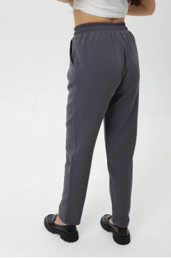 Брюки жіночі зі стрілкою MK 48-50 графіт (1099/1M) - фото 4