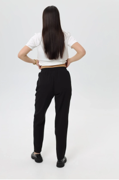 Брюки жіночі зі стрілкою MK 48-50 чорні (1099/1M) - фото 4