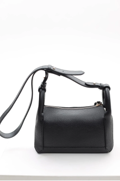 Сумка жіноча маленька МК чорна (0334bl) - фото 2