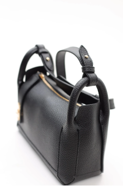 Сумка жіноча маленька МК чорна (0334bl) - фото 4