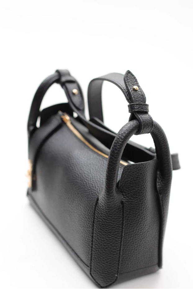 Сумка жіноча маленька МК чорна (0334bl) - фото 4