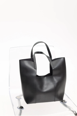 Сумка жіноча 2 в 1 МК чорна (11604) - фото 1