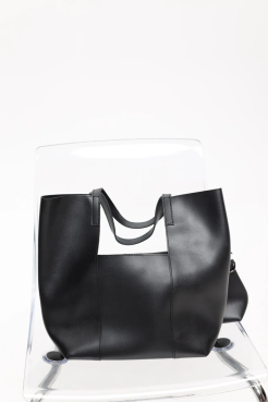 Сумка жіноча 2 в 1 МК чорна (11604) - фото 2