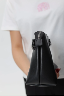 Сумка жіноча 2 в 1 МК чорна (11604) - фото 7