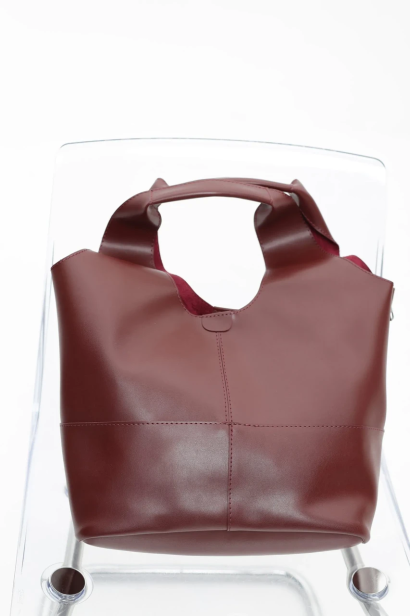 Сумка жіноча велика МК бордова (13207)