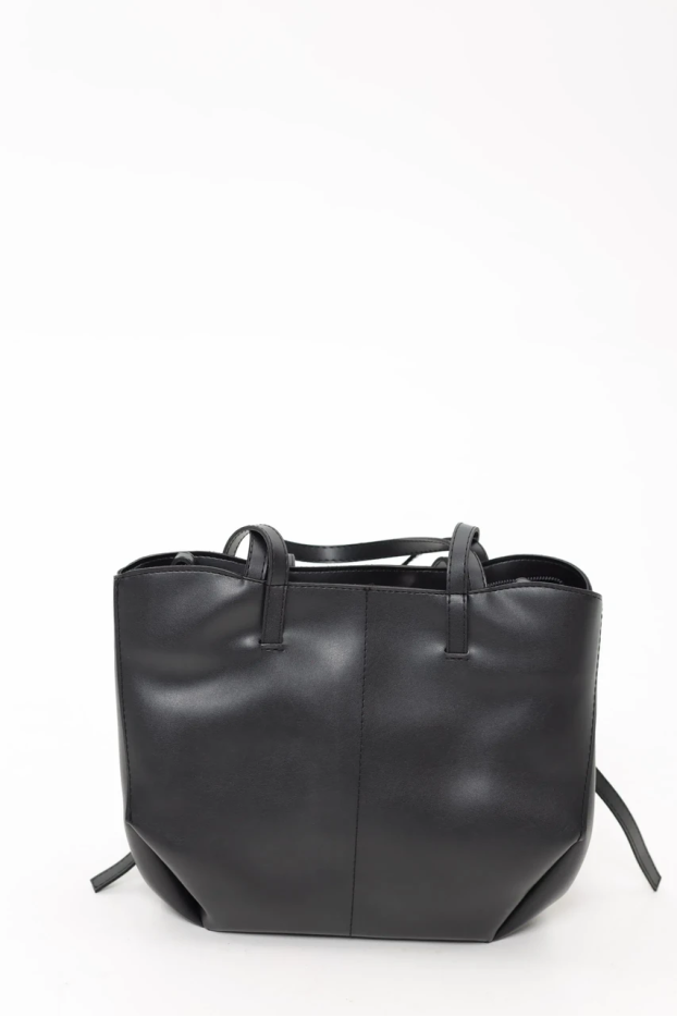 Сумка жіноча велика МК чорна (13504) - фото 2