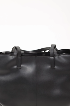 Сумка жіноча велика МК чорна (13504) - фото 3