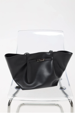 Сумка жіноча велика МК чорний (13304) - фото 1