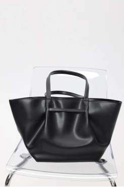 Сумка жіноча велика МК чорний (13304) - фото 3